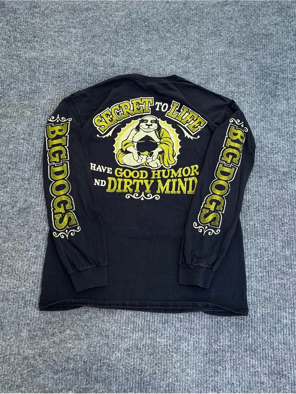Y2k Big Dogs Long Sleeve Tee